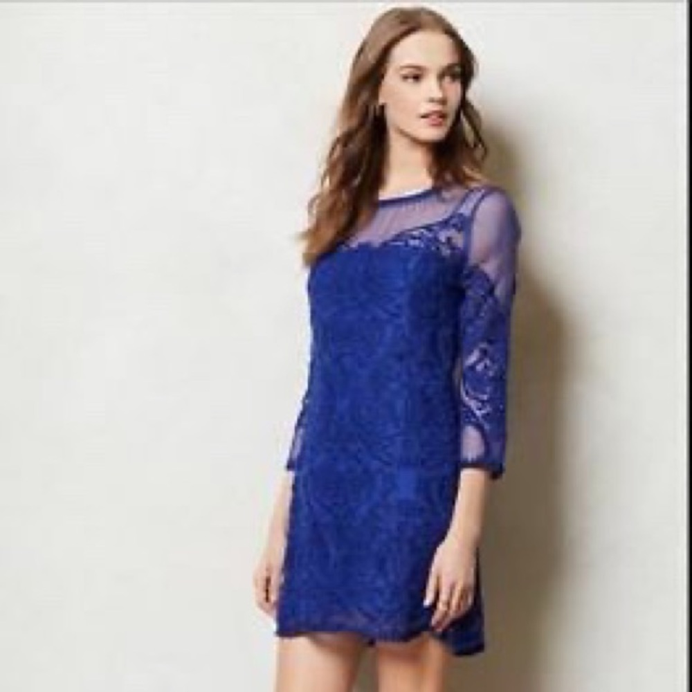 Yoana Baraschi lace shift dress